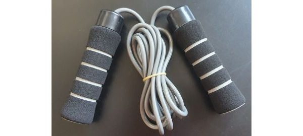Coarda pentru sarituri, 3 m, cu maner antiaderent