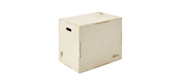 Cutie pliometrie (detenta), 3 inaltimi, din lemn