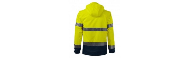 jacheta unisex hv guard 4 in 1 cu vizibilitate ridicata 2