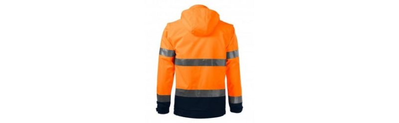jacheta unisex hv guard 4 in 1 cu vizibilitate ridicata 3