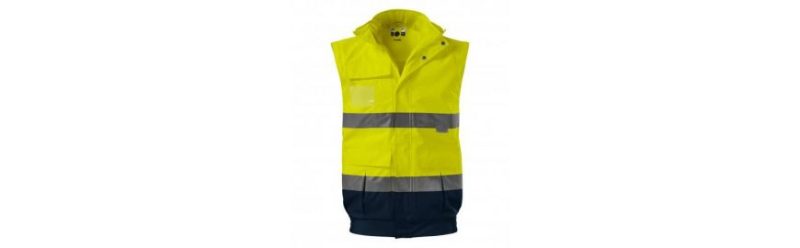 jacheta unisex hv guard 4 in 1 cu vizibilitate ridicata 6