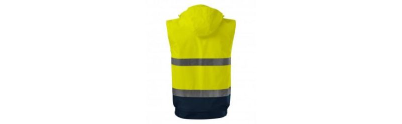 jacheta unisex hv guard 4 in 1 cu vizibilitate ridicata 8