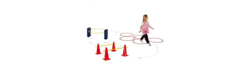 kit stimulare senzoriala pentru copii conuri 40 cm