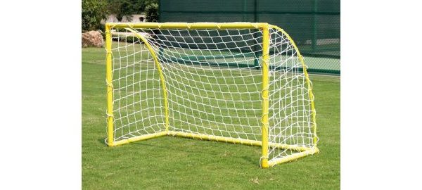 Poarta fotbal PVC, cu plasa, pentru copii