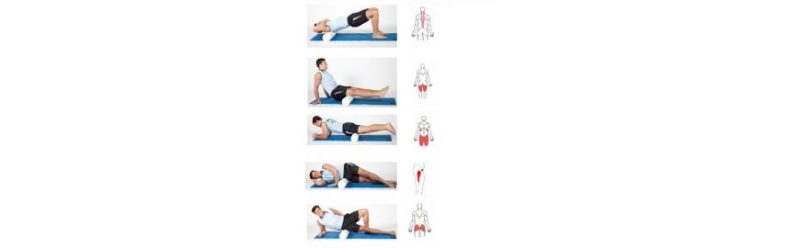 rola cilindru rulou bobath yoga pilates fitness recuperare 90x15 cm 1