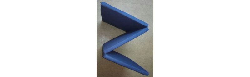 saltea gimnastica 5 cm pliabila in 3 sectiuni 3