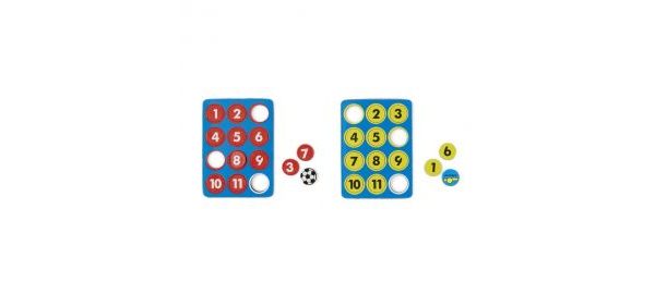 Set 24 magneti pentru tabla antrenor fotbal