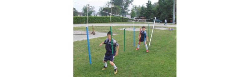 sistem antrenament fotbal precizie si slalom