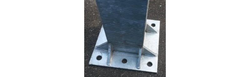sistem baschet fix monotub panou lemn pentru exterior 1