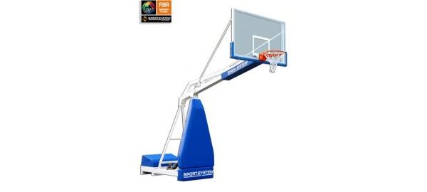 Sistem baschet mobil, pliabil, omologat FIBA