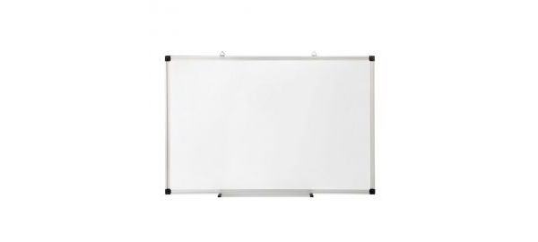Tabla magnetica de perete, alba, 90x60 cm