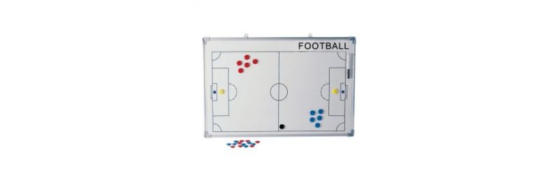 tabla magnetica fotbal 90x60 cm 2 fete cu magneti si marker