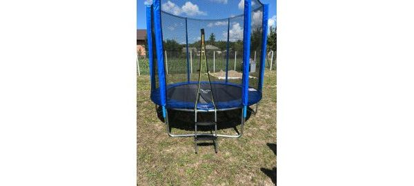 Trambulina 250 cm, cu plasa protectie si scara