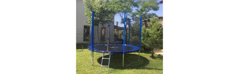 trambulina 305 cm cu plasa protectie si scara