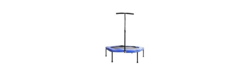 trambulina hexagonala 136 cm cu maner reglabil